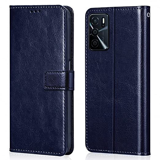 Oppo A16 cover Leather flip