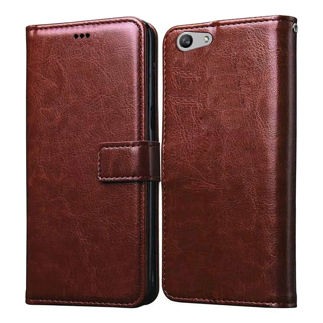Oppo F1s Flip Cover Leather