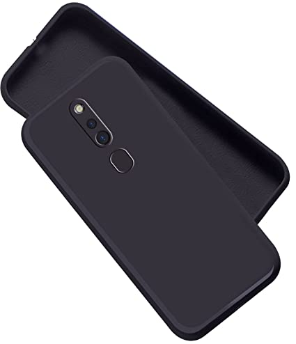 Oppo F11 Pro Back Cover (Silicone + Cloth)