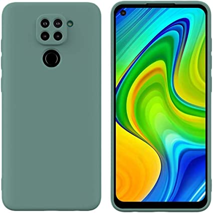 Mi Redmi Note 9 back cover (Silicone + Inner side cloth)