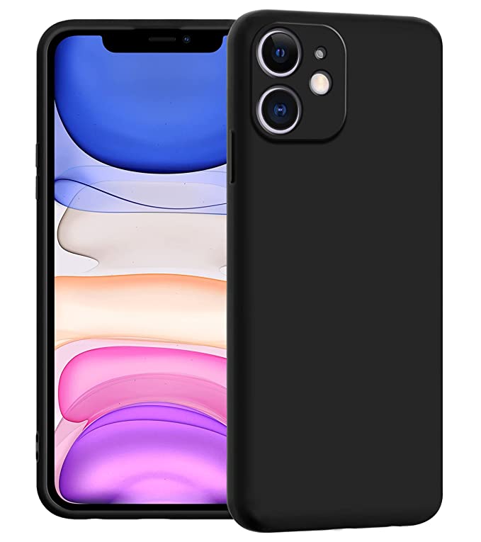Apple Iphone 11 Back Cover ( Silicone + Cloth)