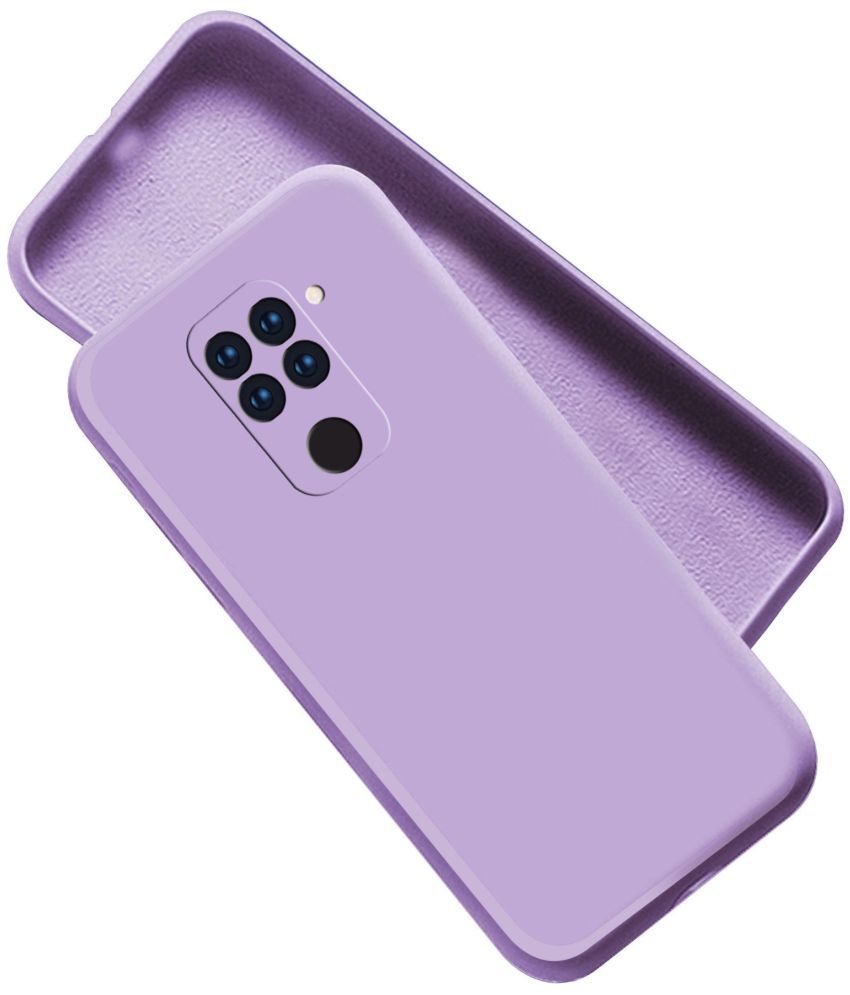 Mi Redmi Note 9 back cover (Silicone + Inner side cloth)
