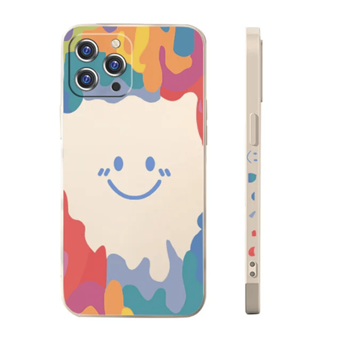 Apple Iphone 15 Pro Multi Color Pattern Mobile Back Cover