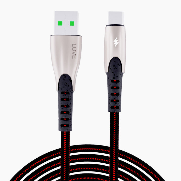 Back-Brainers Usb Type-C Cable for fast charging 65watt  ( 1 Year Warranty)