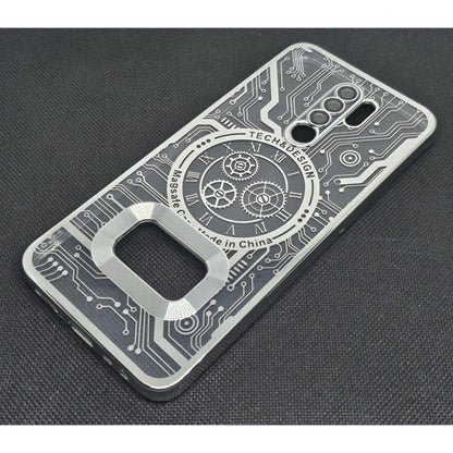 Mi 9 Prime Mobile Back Cover CD Watch Machine Design
