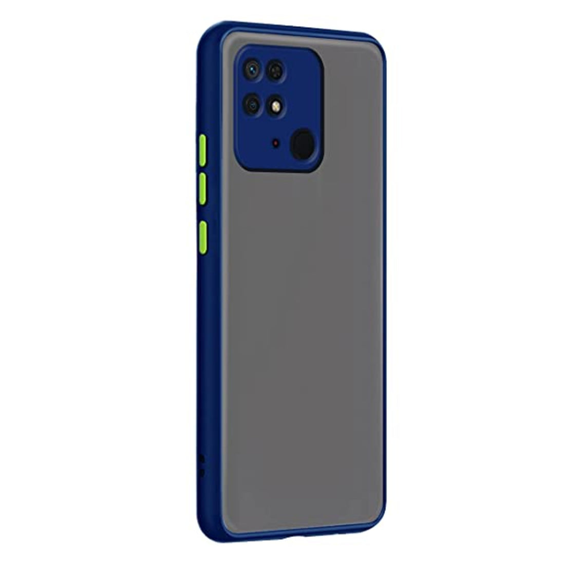 Mi 10C Mobile Back Cover (Smoky) tpu side