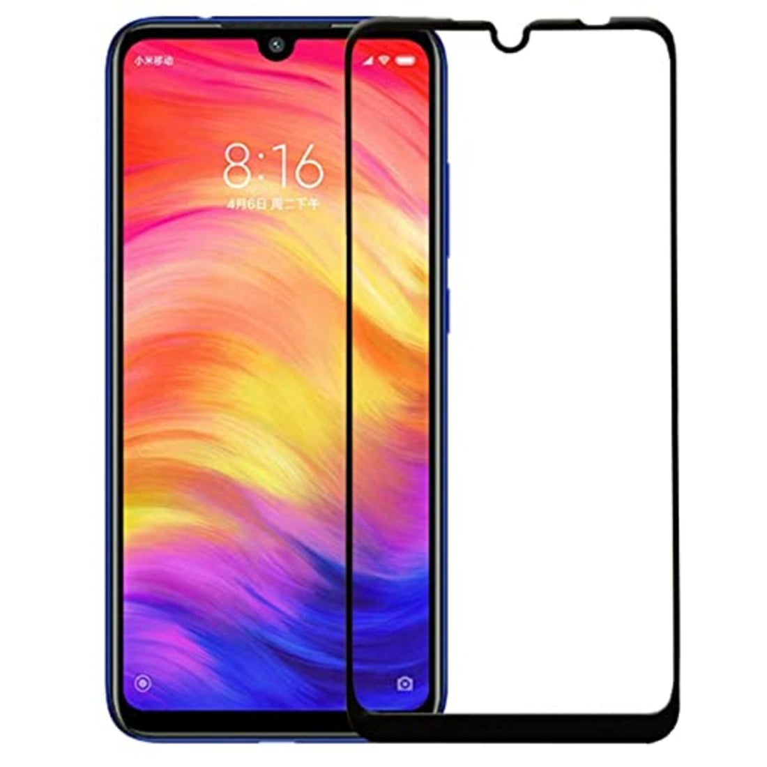 Mi 7-Y3  11D/9h with HD Clear screen hardness Tempered Glass scratch proof