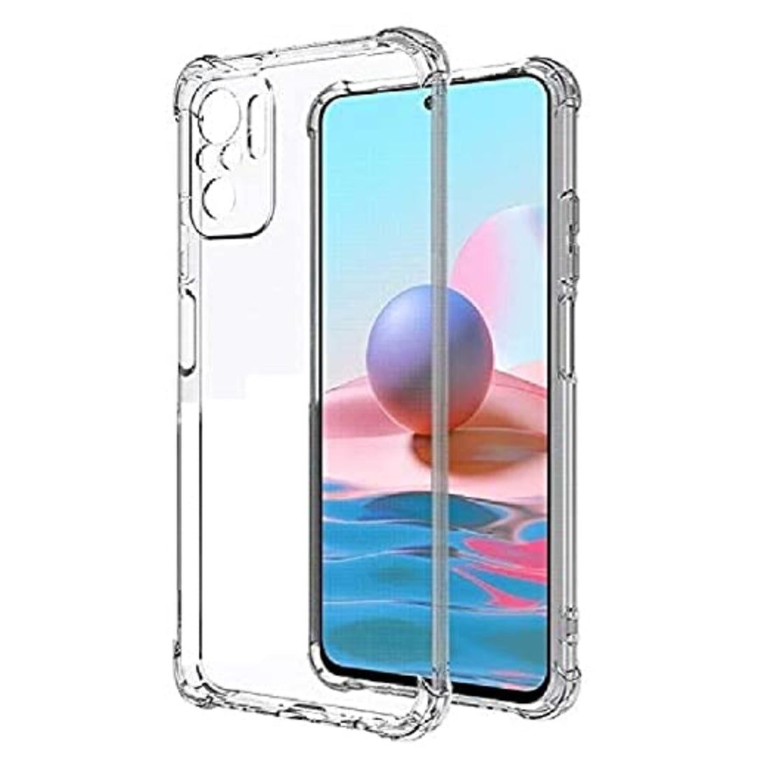 Mi Note 10 Pro  Mobile Back Cover Transparent soft