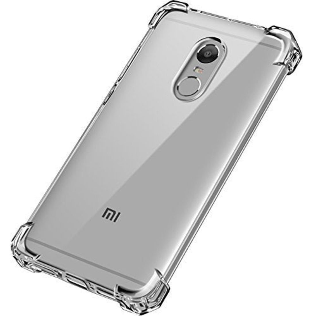 Mi Note 4 Mobile Back Cover Transparent soft