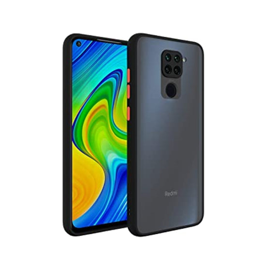 Mi Note 9 Mobile Cover Back  (Smoky)