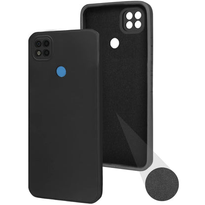 Mi Poco C3 Back Cover (Silicone + Inner Side Cloth) Soft