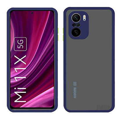 Mi Redmi 11X ,Mi 11X Pro Cover Back  (Smoky)