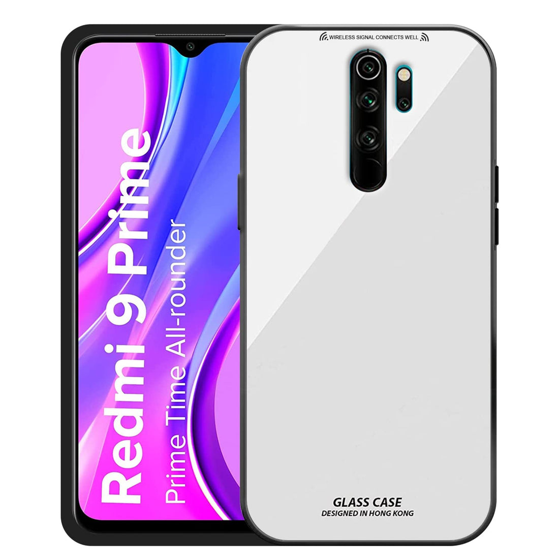 Mi Redmi 9 prime /Poco M2  Glass Back side Cover