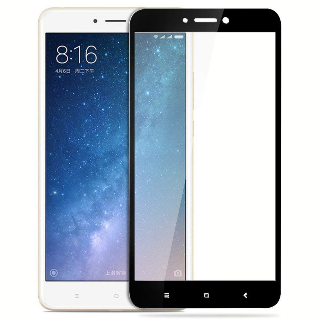 Mi Redmi Max/Max 2 11D Tempered  Glass with 9H hardness scratch proof