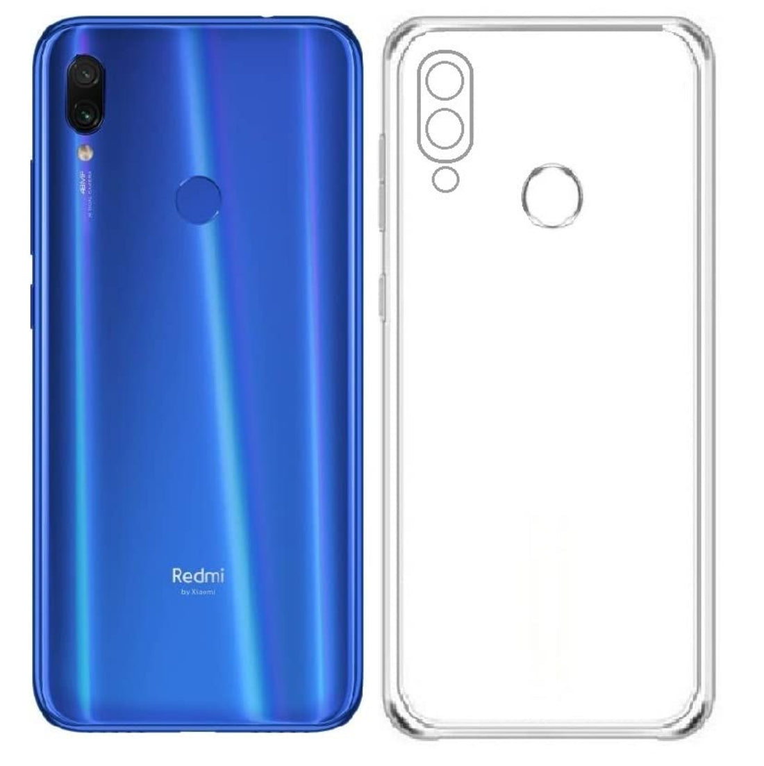 Mi Redmi Note 7/ Note 7s /Note 7 pro  Back cover Tpu