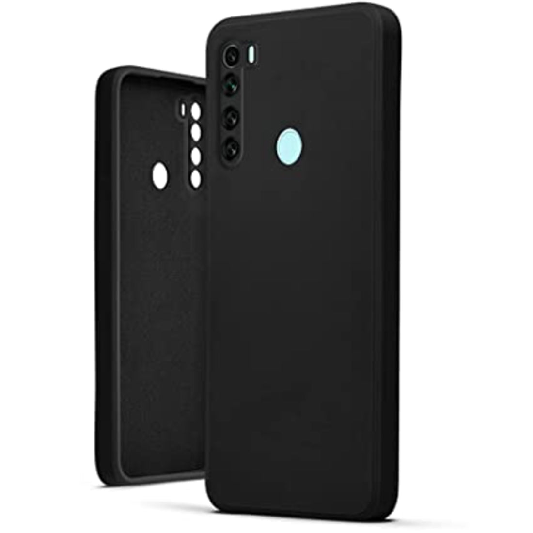 Mi Redmi Note 8 Back Cover (Silicone + Cloth) Soft