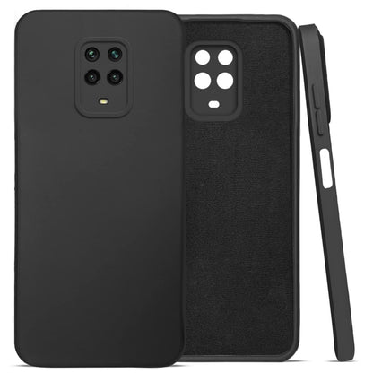 Mi Redmi Note 9 pro Back Cover (Silicone + Inner Side Cloth) Soft
