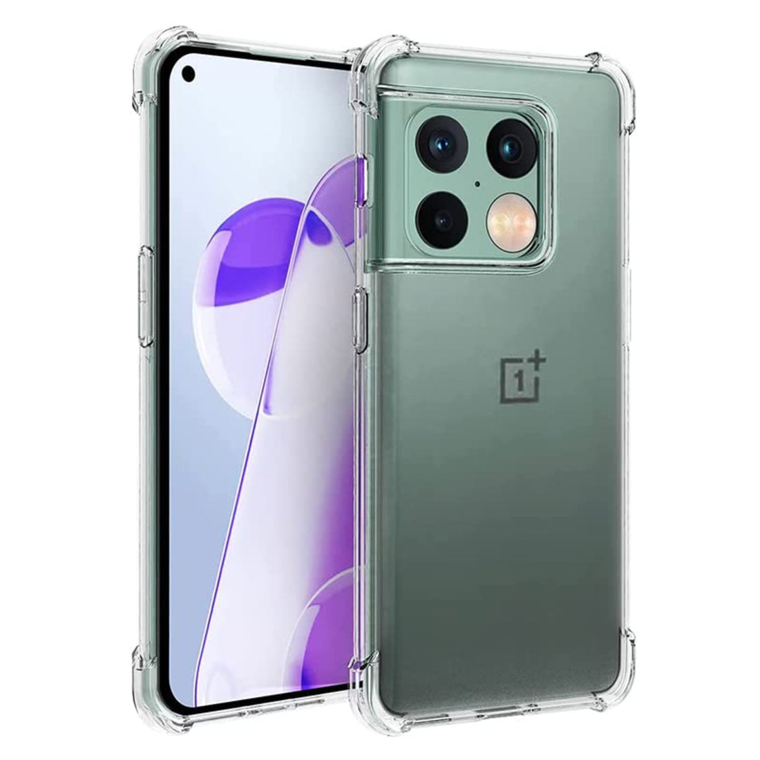 One Plus 10 pro 5G Transparent mobile back Cover Anti-Yellowing (Acrylic)