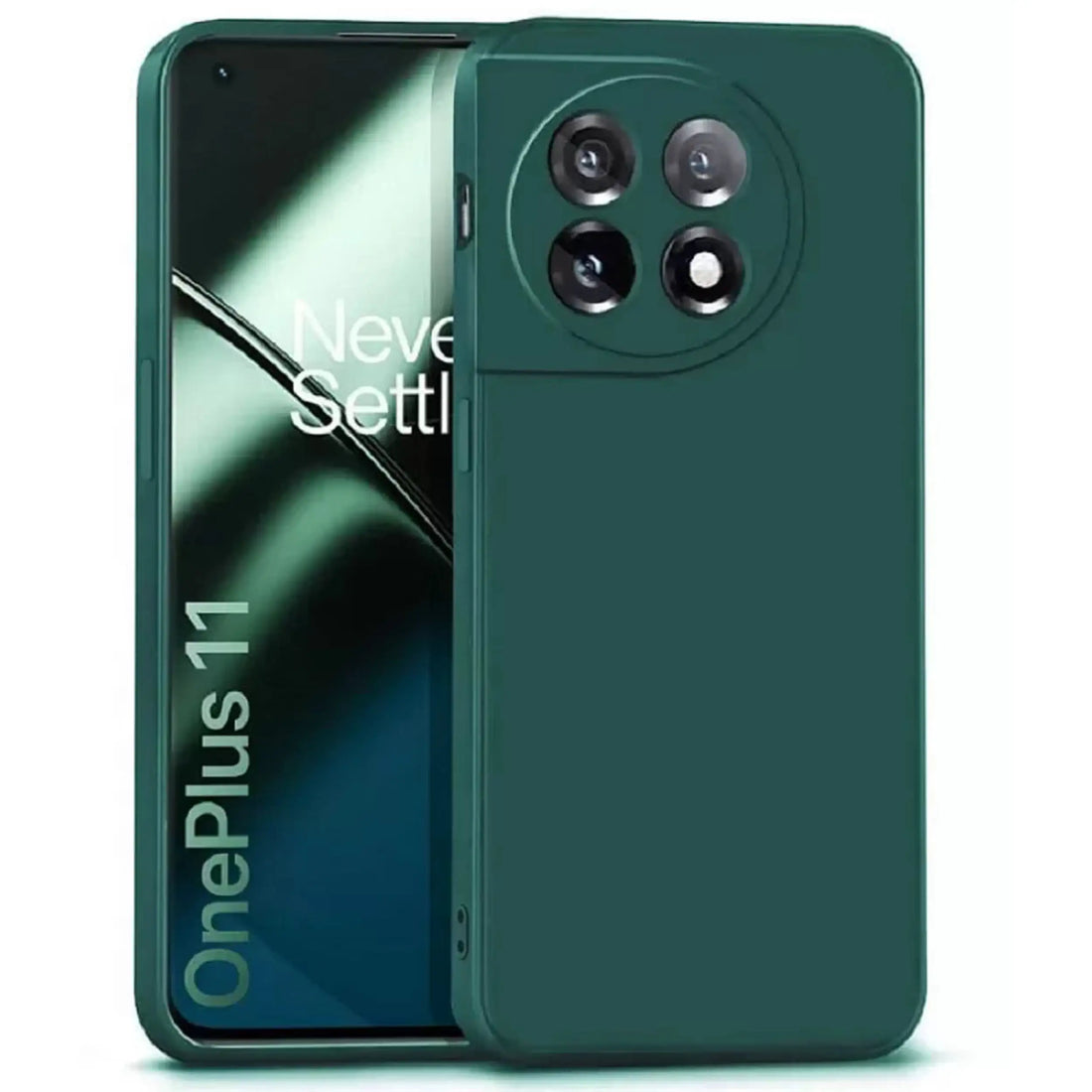 One Plus 11(5G) Silicone Soft Back Cover