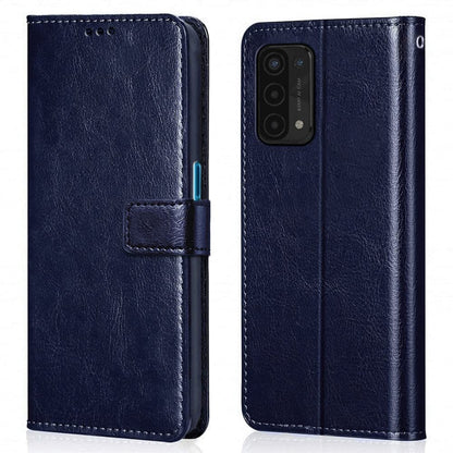 Oppo A54 5G  Cover Leather Flip