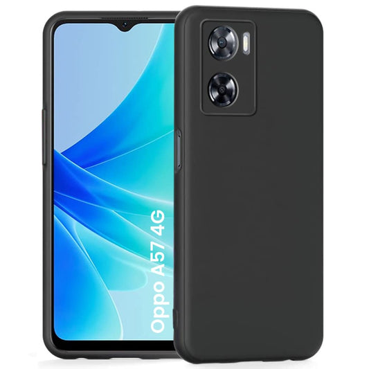 Oppo A57 4G (2022) Back Cover (Silicone + Inner Side Cloth) soft