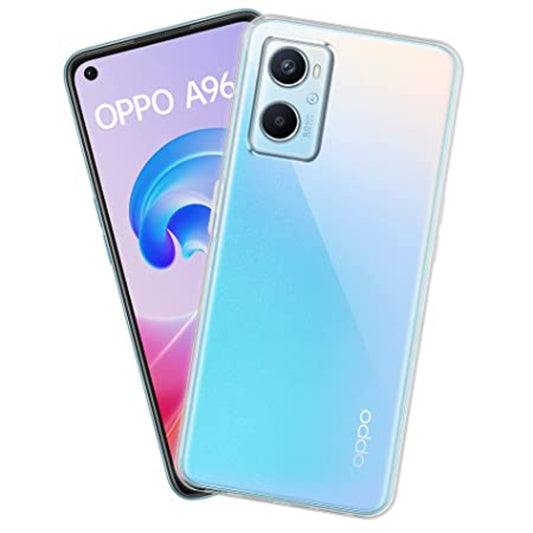 Oppo A96 / A76 /A77 / A57Transparent Soft Silicone  Back Cover TPU