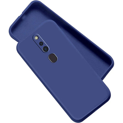 Oppo F11 Back Cover ( Silicone + Cloth) soft