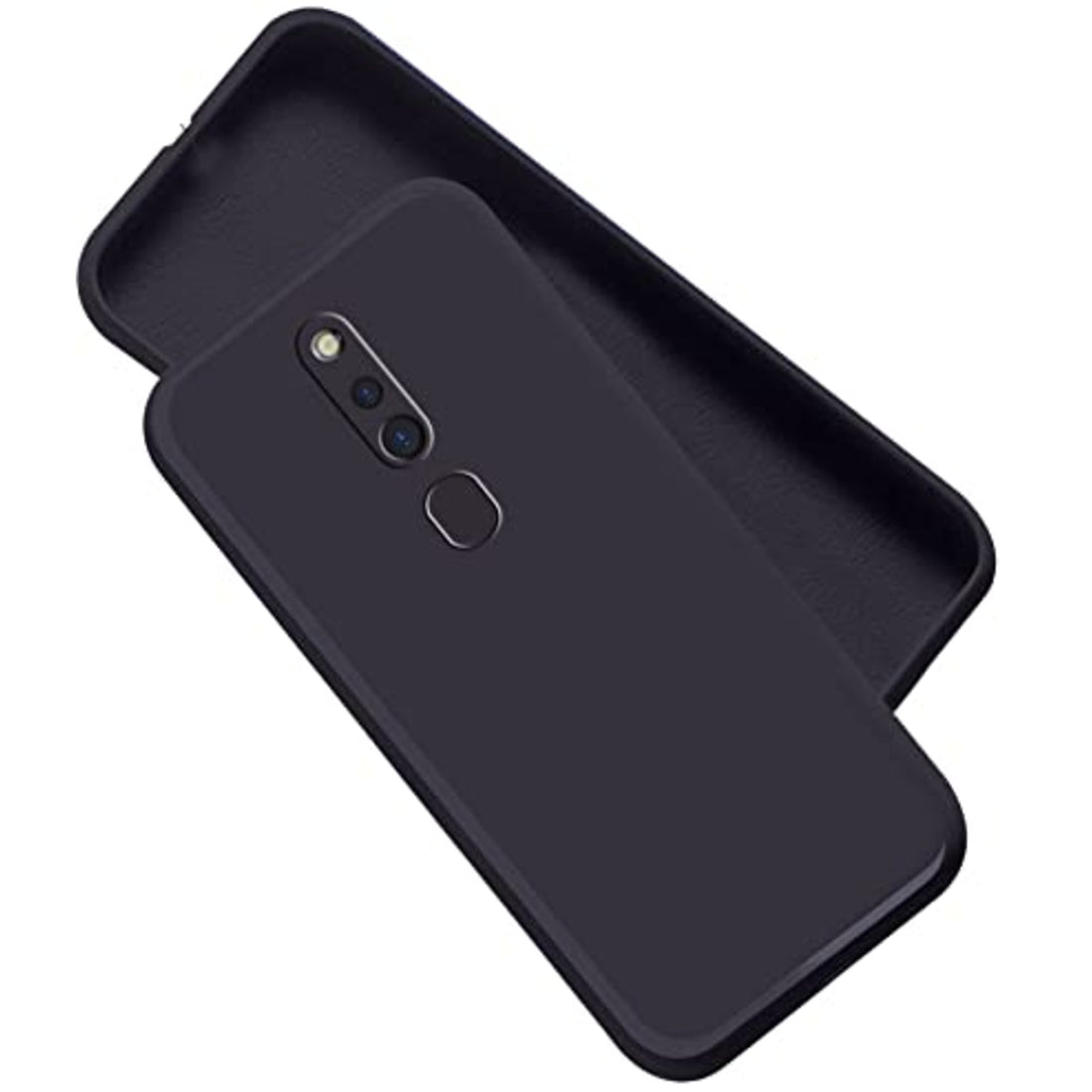 Oppo F11 Pro Back Cover (Silicone + Cloth) Soft