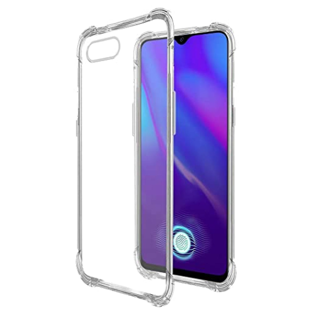 Oppo K1  Mobile Back Cover Anti-Yellowing (Acrylic)