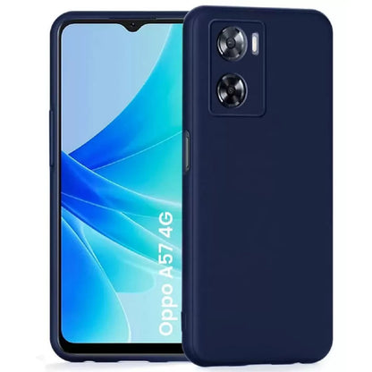 Oppo K10 , A57 , A77 Back Cover ( Silicone + Cloth) soft