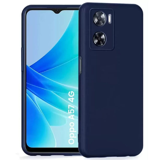 Oppo K10 , A57 , A77 Back Cover ( Silicone + Cloth) soft