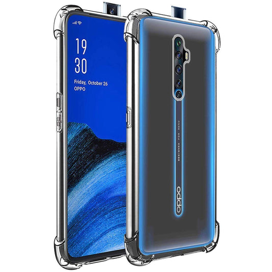 Oppo Reno 2z /2F Transparent mobile back Cover Anti-Yellowing (Acrylic)
