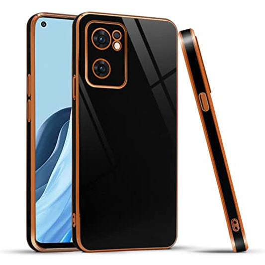 Oppo Reno 7 6D Chrome Back Cover soft