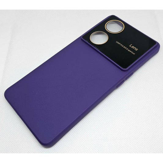 Oppo Reno 8T Mobile Silicone Back Cover with Protective Lens