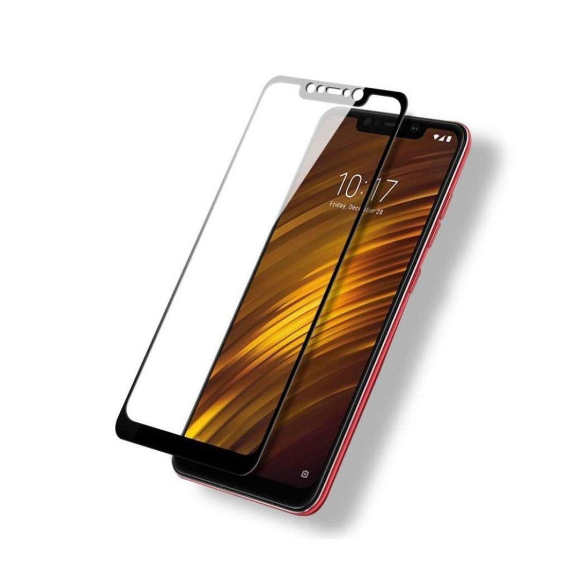 Poco F1 11D Tempered  Glass with 9H hardness scratch proof