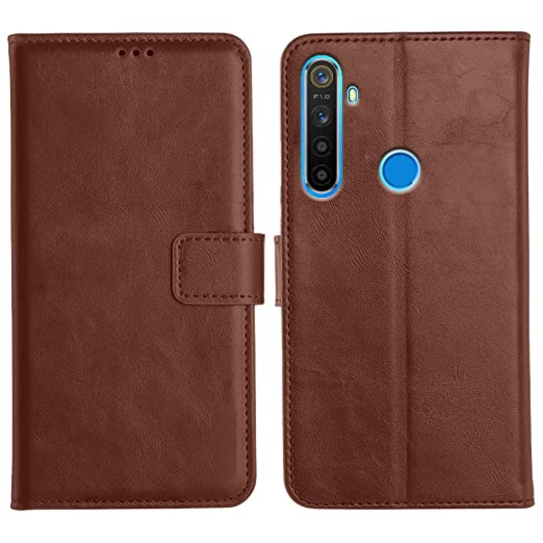 Realme 5 / 5s / 5i / Narzo 10  cover Leather Flip