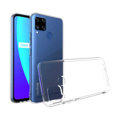 Realme C15 and  Narzo 30A mobile Back Cover Anti-Yellowing (Acrylic)