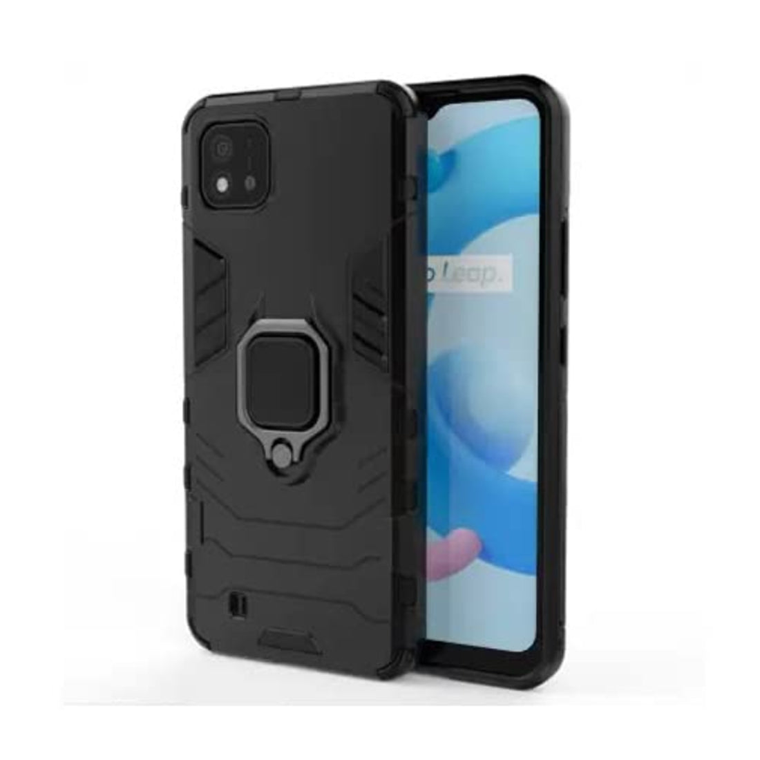 Realme C20 Polycarbonate  Ring Cover