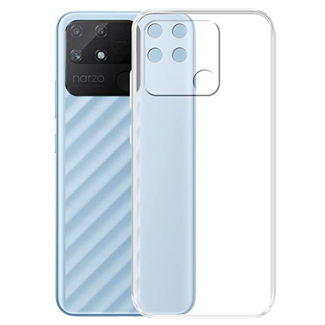 Realme Narzo 50A Back Cover soft (TPU)