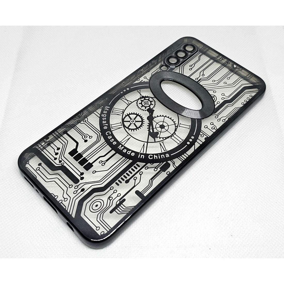 Samsung A50/A50s/A30s Back Cover with CD Watch Machine Design soft