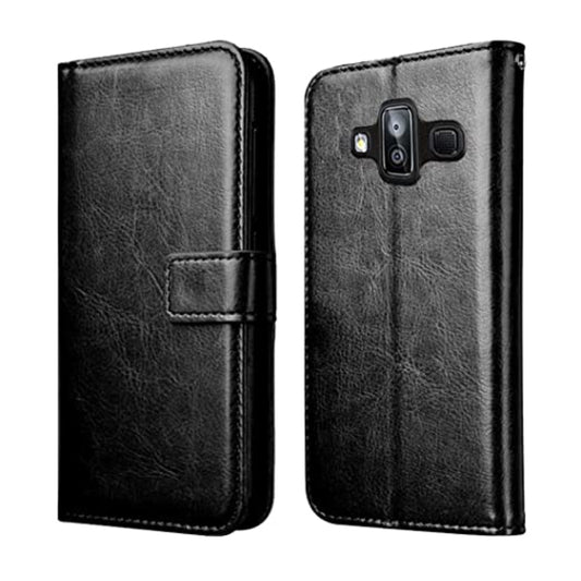 Samsung Galaxy J7 Duo  Cover Leather Flip