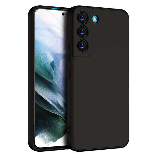 Samsung Galaxy S22  Mobile Back Cover (Silicone + Inner Side Cloth)