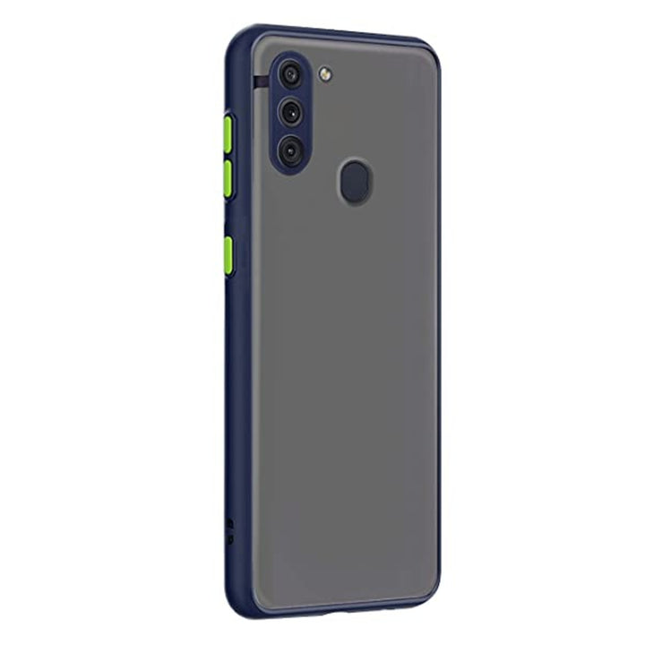 Samsung M11 mobile Back Cover (Smoky)