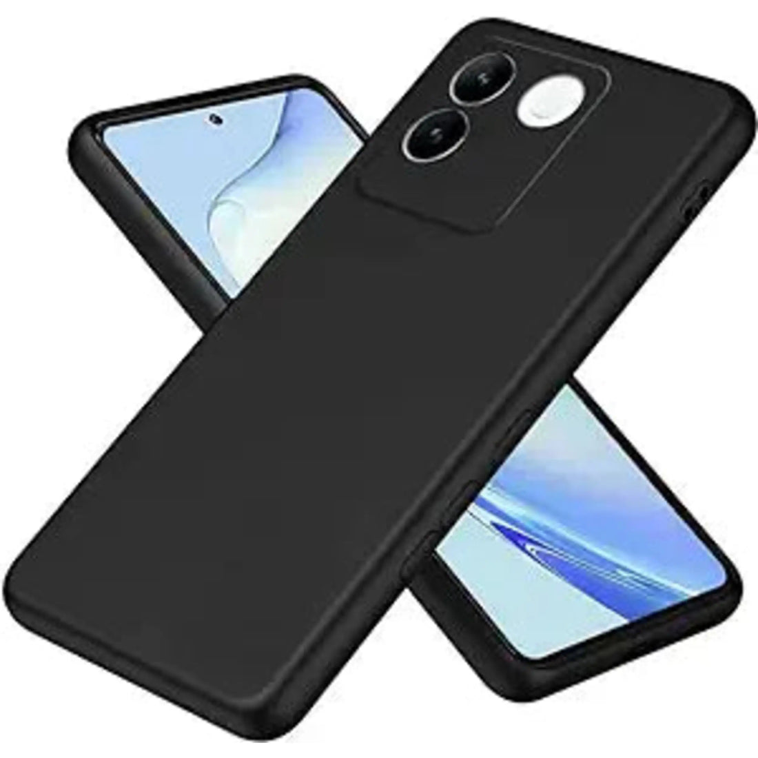 IQoo Z7 Pro Mobile Back Cover Silicone + Cloth