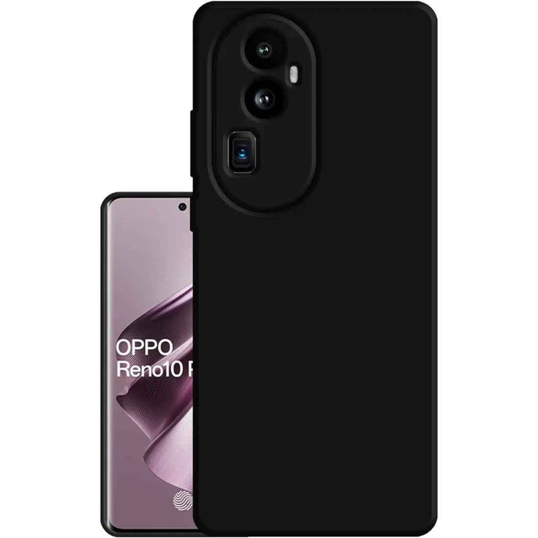 Oppo Reno 10 pro Plus Mobile Back Cover Silicone + Cloth