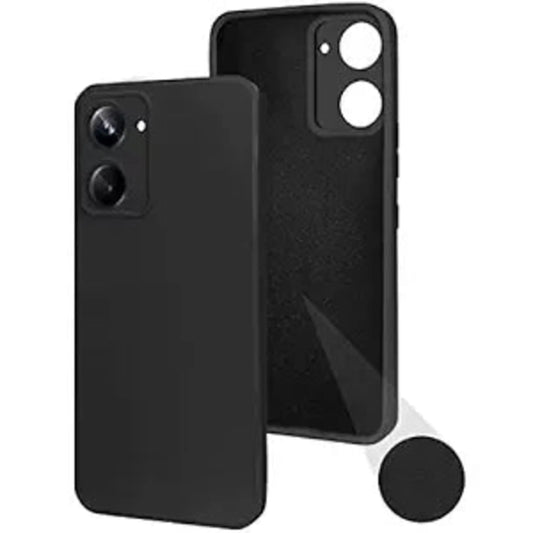 Realme 10 pro Mobile Back Cover Silicone + Cloth