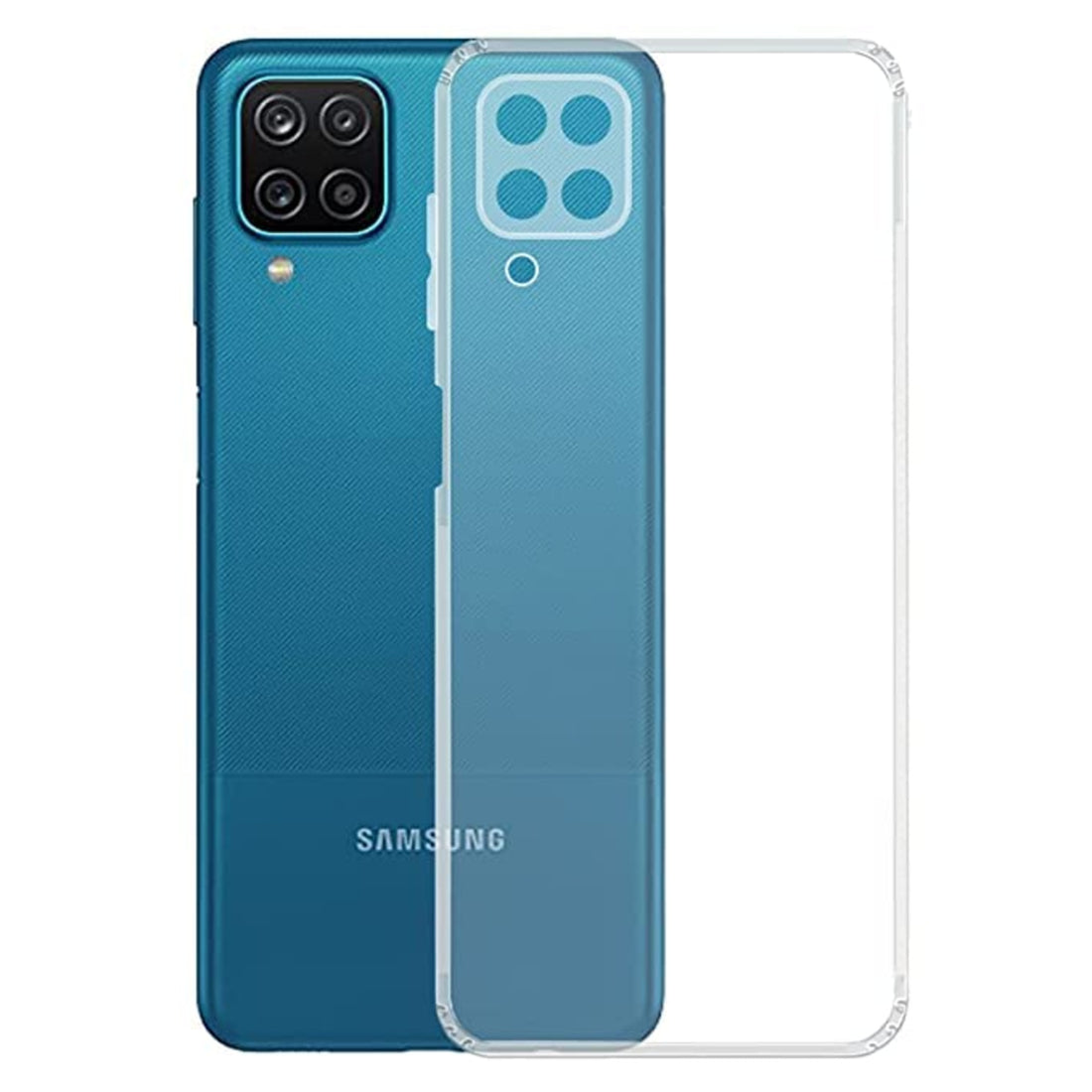 Samsung A12 Back Cover With Camera Protection Tpu