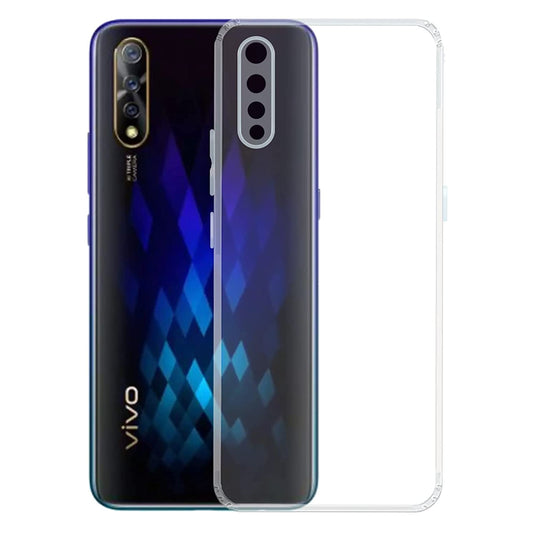 Vivo S1 Transparent Soft Silicone Back Cover  TPU