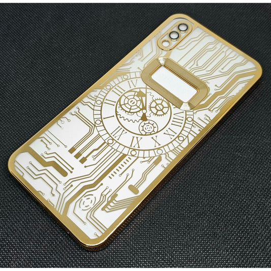 Vivo V11 Pro Back Cover with CD Watch Machine Design soft