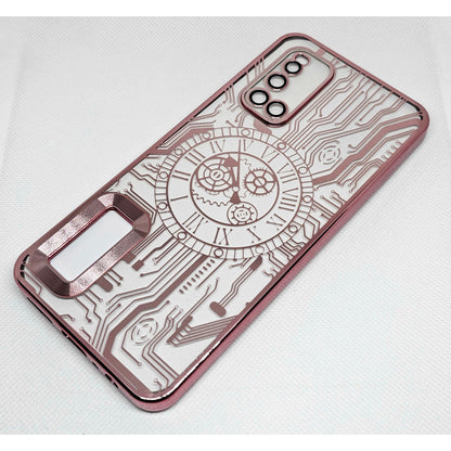 Vivo V19 (2020)  Back Cover with CD Watch Machine Design soft
